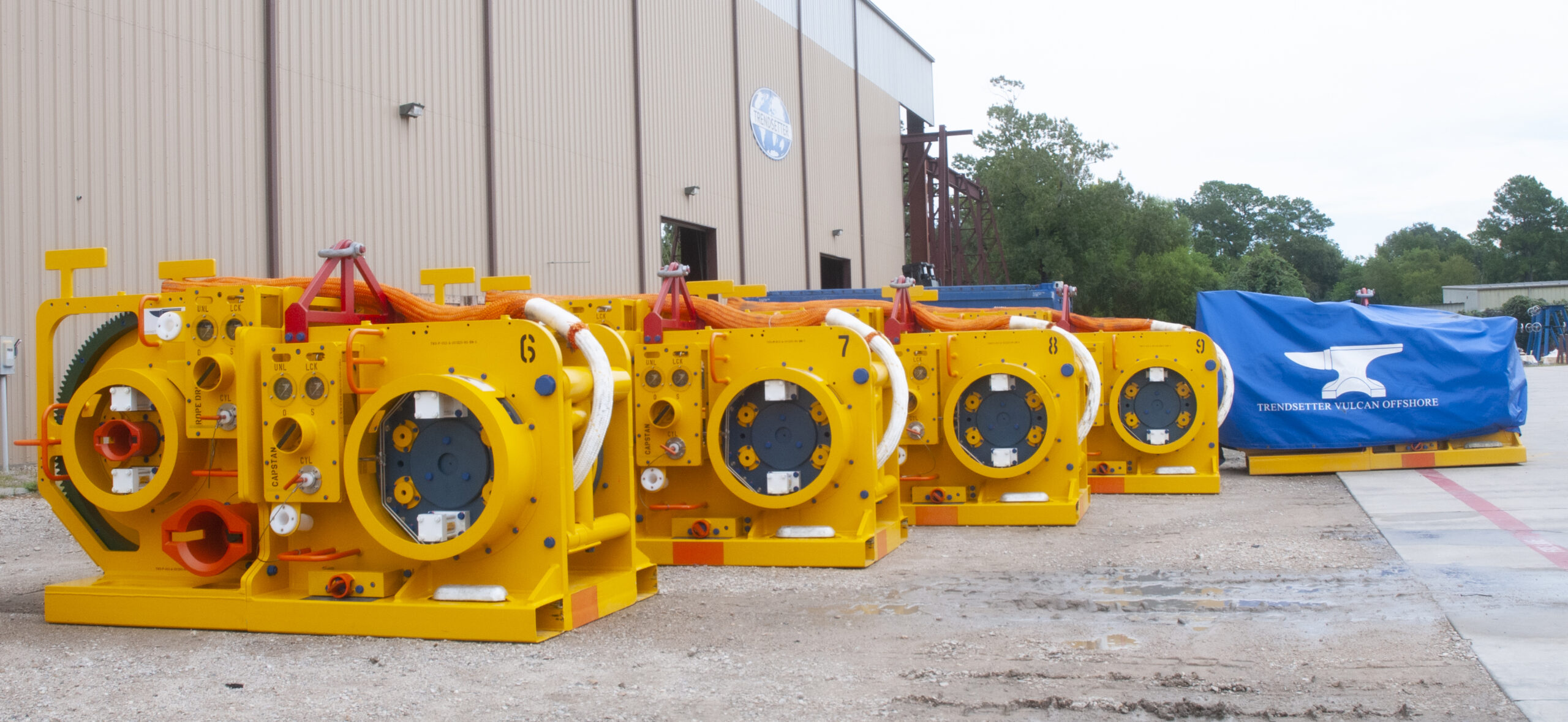 trendsetter vulcan offshore hercules tbop systems sitting in storage